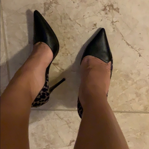 Jimmy Choo leopard print pony hair heels - Picture 6 of 7